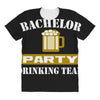 bachelor party drinking team wedding groomsmen bridal funny All Over Women's T-shirt