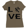 love hairstylist Ladies Fitted T-Shirt