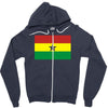ghana international support your country  sport flag Zipper Hoodie