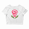 cute flowers Crop Top