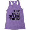 this is my selfie shirt Racerback Tank