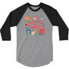 learn from the flowers 3/4 Sleeve Shirt