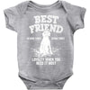 Best Friend  Beagle Baby Bodysuit