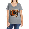 back to jakku Ladies Curvy T-Shirt