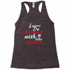 dirty stuff cool Racerback Tank