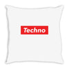 techno hypebeast Throw Pillow