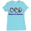 ocd obsessive cat disorder Ladies Fitted T-Shirt