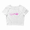 jake paul signature pink Crop Top