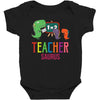 teacher saurus Baby Bodysuit