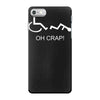 oh crap funny iPhone 7 Case