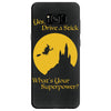 i drive a stick   halloween superpower Samsung Galaxy S8