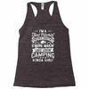 love camping!!! Racerback Tank