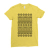 ugly christmas Ladies Fitted T-Shirt