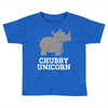 chubby unicorn rhino Toddler T-shirt