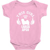 This Girl Loves Her Lhasa Apso Baby Onesie