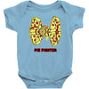 pie fighter Baby Onesie