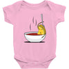 grilled cheese bath Baby Onesie