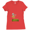 Snake Ladies Fitted T-Shirt