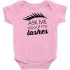my lashes Baby Bodysuit