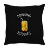 Drinking Buddies Juice Throw Pillow