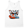 cuphead and mugman Tank Top