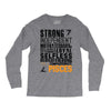 Strong Independent Motivated Pisces Long Sleeve Shirts