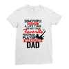 Some People Have To Wait A Life Time Too Meet Their Favorite Football Ladies Fitted T-Shirt