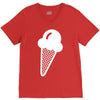 ice cream cone funny V-Neck Tee