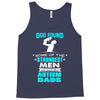 god found autism dad Tank Top
