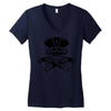 retro pirate Women's V-Neck T-Shirt