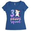 3rd grade squad Women's Triblend Scoop T-shirt