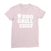 bbq grill chef Ladies Fitted T-Shirt