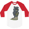 mucus bear 3/4 Sleeve Shirt