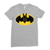 Totoro Batman Parody Ladies Fitted T-Shirt
