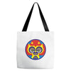 lucha libre    yellow Tote Bags