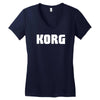 korg new Women's V-Neck T-Shirt
