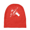 snowboarder freestyle piste snowboarden sport Baby Beanies