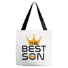 The Best Son Tote Bags