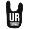 underground resistence Baby Bibs