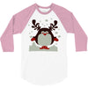 christmas t shirt santa reindeer penguin novelty xmas 3/4 Sleeve Shirt