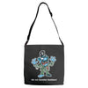 zombie saddam Adjustable Strap Totes