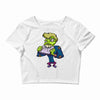 monster cartoon character 14 Crop Top