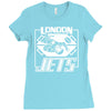dave lister london jets Ladies Fitted T-Shirt