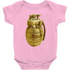 gold grenade Baby Bodysuit