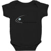 fish hooded Baby Bodysuit