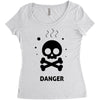 danger Women's Triblend Scoop T-shirt