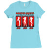santa's grotto gentlemens club Ladies Fitted T-Shirt