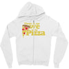 there is no we in pizza Zipper Hoodie