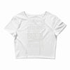 legends are born in october Crop Top