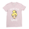 The Orijinal Topknot Tinkerbell Ladies Fitted T-Shirt